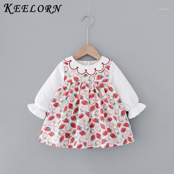 girl's dresses keelorn print toddler girls dress kids outfit cute baby clothes long sleeve for party1, Red;yellow
girl's dresses keelorn print toddler girls dress kids outfit cute baby clothes long sleeve for party1, Red;yellow