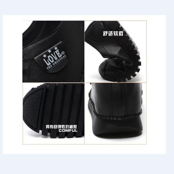 2020 spring and autumn all-match round toe plus size women's shoes comfortable soft sole fashionable large single shoes n121, Black
2020 spring and autumn all-match round toe plus size women's shoes comfortable soft sole fashionable large single shoes n121, Black