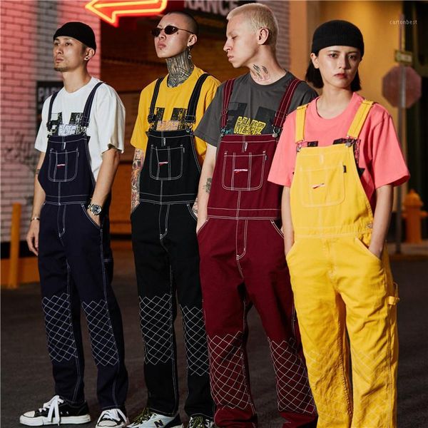 men's jeans bebovizi fashion hip hop male suspenders casual denim overalls streetwear men's bib yellow boyfriend jumpsuit1, Blue
men's jeans bebovizi fashion hip hop male suspenders casual denim overalls streetwear men's bib yellow boyfriend jumpsuit1, Blue