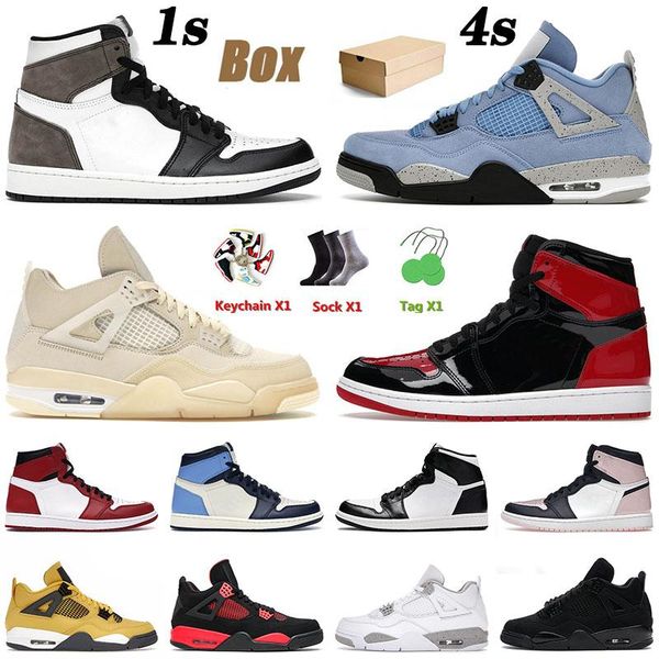 jumpman 4 1s og basketball shoes 4s 1 infrared red thunder dark marina blue bred patent black cat unc dark mocha shadow bubble gum men women
jumpman 4 1s og basketball shoes 4s 1 infrared red thunder dark marina blue bred patent black cat unc dark mocha shadow bubble gum men women
