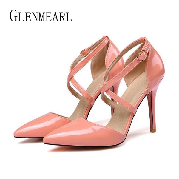 women high heels summer shoes big size pointed toe woman pumps buckle strap wedding shoes thin heel female dress brand new, Black
women high heels summer shoes big size pointed toe woman pumps buckle strap wedding shoes thin heel female dress brand new, Black