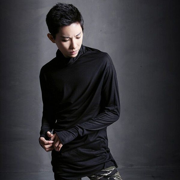 2021 autumn in long sleeves t-shirts stage nightclub singer attire of the men hiphop streetwear shirts hombre zy84, White;black
2021 autumn in long sleeves t-shirts stage nightclub singer attire of the men hiphop streetwear shirts hombre zy84, White;black