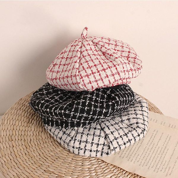 hair accessories japanese style retro plaid children's beret autumn winter octagonal cap boys and girls personalized baby hats suit for, Slivery;white
hair accessories japanese style retro plaid children's beret autumn winter octagonal cap boys and girls personalized baby hats suit for, Slivery;white