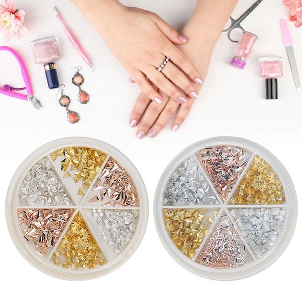 nail art decorations 2 box metal shiny ornaments stylish decoration diy manicure tool accessory rhinestones, Silver;gold
nail art decorations 2 box metal shiny ornaments stylish decoration diy manicure tool accessory rhinestones, Silver;gold