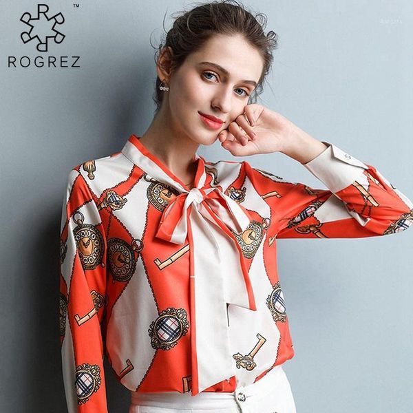 rogrez black red elegant office lady style bow neck long sleeve loose print lace up women shirts1, White
rogrez black red elegant office lady style bow neck long sleeve loose print lace up women shirts1, White