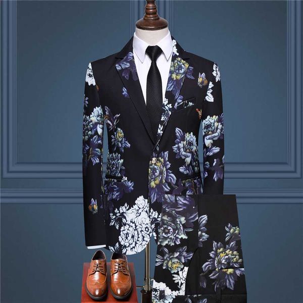 men's suits & blazers 2021 wedding banquet suit jacket and pant black white army green slim fit men printed asian size s m xl xxl xxxl, White;black
men's suits & blazers 2021 wedding banquet suit jacket and pant black white army green slim fit men printed asian size s m xl xxl xxxl, White;black