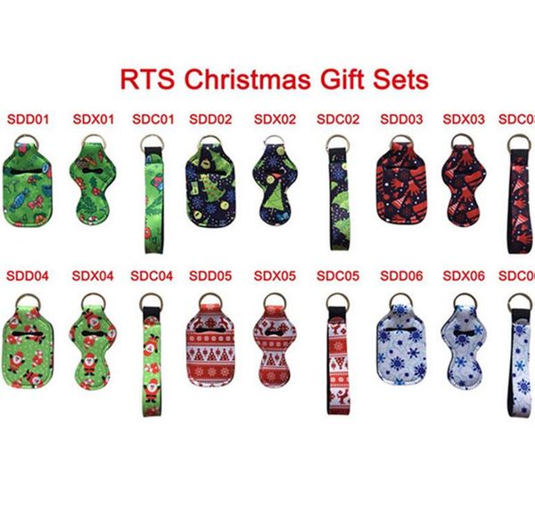 10ps/pack christmas key chain holder neoprene lanyards lipstick case bag hand sanitizer bottle cover waterproof key ring bag pendant e102401
10ps/pack christmas key chain holder neoprene lanyards lipstick case bag hand sanitizer bottle cover waterproof key ring bag pendant e102401