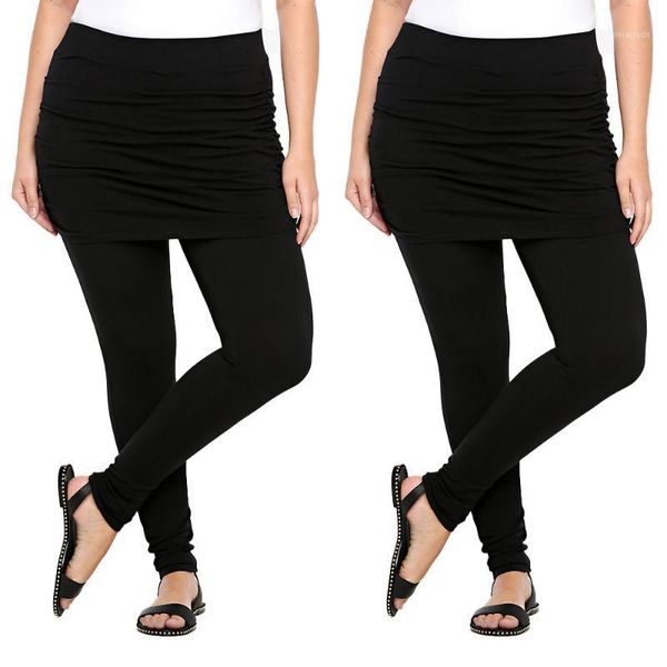 women's leggings women's pant big size 6xl wrap elastic mid waist pleated skirt slim fake two pieces fitness seamless fit pants1, Black
women's leggings women's pant big size 6xl wrap elastic mid waist pleated skirt slim fake two pieces fitness seamless fit pants1, Black