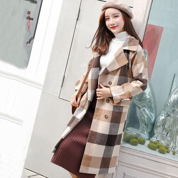 blends women outerwear overcoat winter casual womens new fashion long coat double breasted slim female coats warm thicker plaid1, Black
blends women outerwear overcoat winter casual womens new fashion long coat double breasted slim female coats warm thicker plaid1, Black