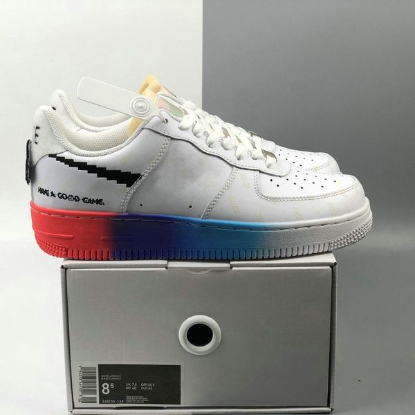 2020 new 1 low have a good game womens mens sports running shoes white rainbow 1s skateboard sneakers dunk one casual chaussures zapatos
2020 new 1 low have a good game womens mens sports running shoes white rainbow 1s skateboard sneakers dunk one casual chaussures zapatos