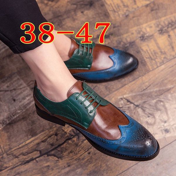 dress shoes men male man formal lace up vintage plus size brogues mens driving zapatos de hombres personlizar m0140, Black
dress shoes men male man formal lace up vintage plus size brogues mens driving zapatos de hombres personlizar m0140, Black