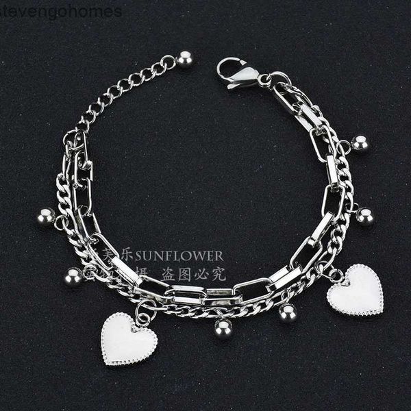 stainless bohemian steel fashion love beads multi-layer nk women's new bracelet, Silver
stainless bohemian steel fashion love beads multi-layer nk women's new bracelet, Silver