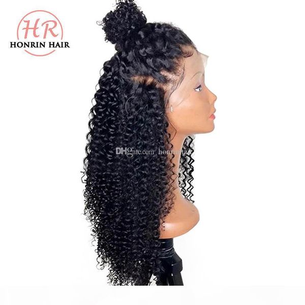honrin hair kinky curly 13x6 deep part lace front wig full lace wig curly pre plucked brazilian virgin human hair 150% density, Black;brown 
honrin hair kinky curly 13x6 deep part lace front wig full lace wig curly pre plucked brazilian virgin human hair 150% density, Black;brown