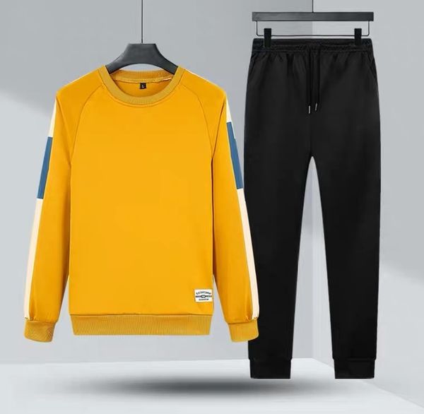 fashion mens tracksuit autumn casual men pant sets patchwork sweatshirt sweatpants male track suit streetwear plus size kg-865, Gray
fashion mens tracksuit autumn casual men pant sets patchwork sweatshirt sweatpants male track suit streetwear plus size kg-865, Gray