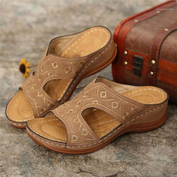 women's summer sandals flower embroidery sandals high heel platform casual beach non-slip hollow open-toe shoes basic pu1, Black
women's summer sandals flower embroidery sandals high heel platform casual beach non-slip hollow open-toe shoes basic pu1, Black