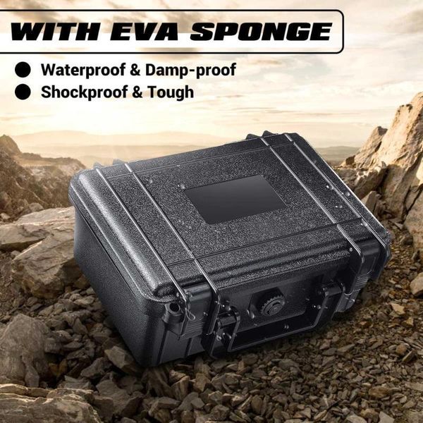 portable safety instrument tool box waterproof shockproof storage toolbox sealed tool case impact resistant suitcase with foam1
portable safety instrument tool box waterproof shockproof storage toolbox sealed tool case impact resistant suitcase with foam1