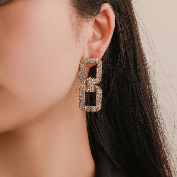 dangle & chandelier fashion long geometric women earrings glamour crystal drop girls party wedding jewelry accessories, Silver
dangle & chandelier fashion long geometric women earrings glamour crystal drop girls party wedding jewelry accessories, Silver