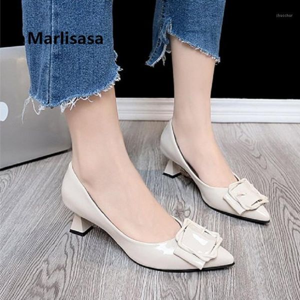 dress shoes marlisasa women sweet comfort white square high heel ladies pointed toe black pumps for party & office tacones altos h29821
dress shoes marlisasa women sweet comfort white square high heel ladies pointed toe black pumps for party & office tacones altos h29821