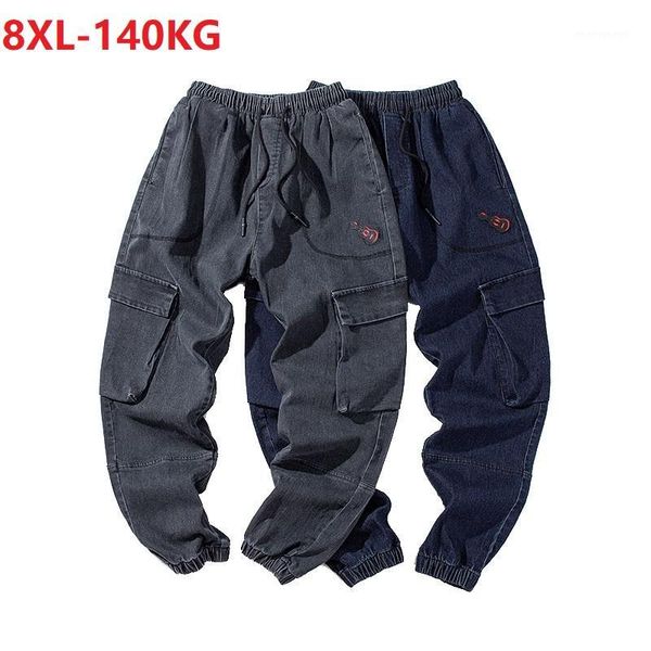 men's jeans summer thin men loose pants large size 7xl 8xl straight pockets fashion sweetwear casual elasticity gray1, Blue
men's jeans summer thin men loose pants large size 7xl 8xl straight pockets fashion sweetwear casual elasticity gray1, Blue