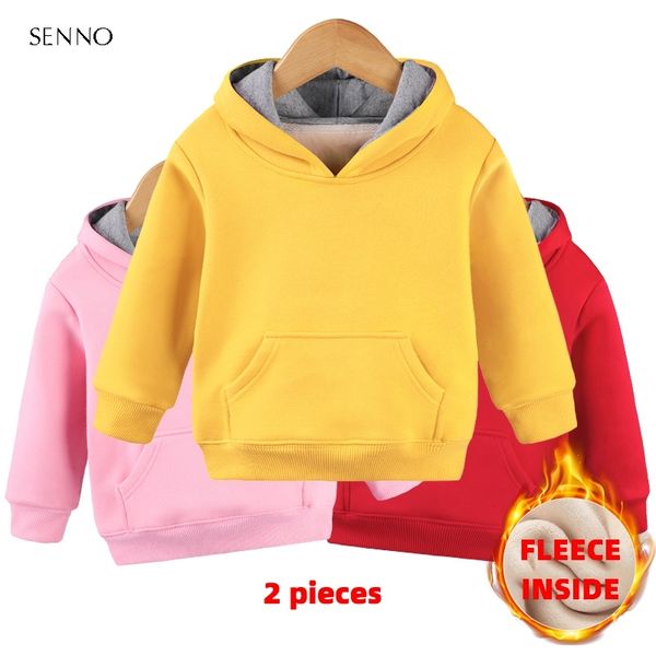 2 pcs winter fleece children boys girls solid hoodies kids pure color cotton girl hooded sweatshirts outerwear clothes 2-10 yrs 201127, Black
2 pcs winter fleece children boys girls solid hoodies kids pure color cotton girl hooded sweatshirts outerwear clothes 2-10 yrs 201127, Black
