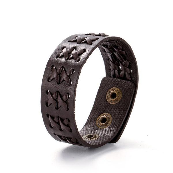 new arrival men's braided leather bracelets & bangles in black and brown color with adjustable button punk bracelet qylusx
new arrival men's braided leather bracelets & bangles in black and brown color with adjustable button punk bracelet qylusx