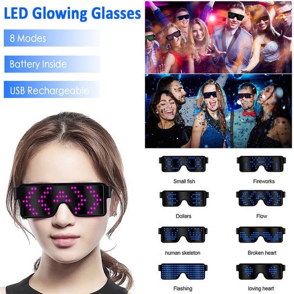 2021 latestparty quick flash led 8 glasses modes usb charge luminous glasses christmas halloween concert light toys christmas glasses new
2021 latestparty quick flash led 8 glasses modes usb charge luminous glasses christmas halloween concert light toys christmas glasses new