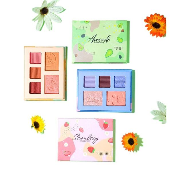 eye shadow 4color fruit color plate matte palette blush pearl powder metallic gloss waterproof makeup cosmetics
eye shadow 4color fruit color plate matte palette blush pearl powder metallic gloss waterproof makeup cosmetics