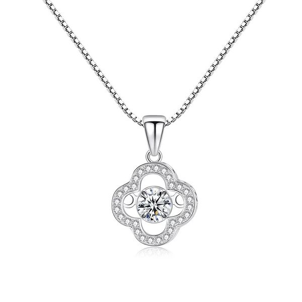 2020 s925 silver pendant necklace clover swiss female models temperament simple diamond jewelry
2020 s925 silver pendant necklace clover swiss female models temperament simple diamond jewelry