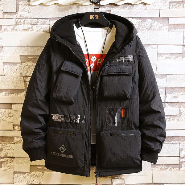 2021 new black jacket men's winter thick warm fleece coat for sportwear with hoodies parkas ou7y
2021 new black jacket men's winter thick warm fleece coat for sportwear with hoodies parkas ou7y