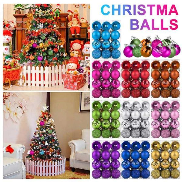 24pcs beautiful christmas decoration christmas balls ornaments for xmas tree baubles wedding/party decorations decor1
24pcs beautiful christmas decoration christmas balls ornaments for xmas tree baubles wedding/party decorations decor1