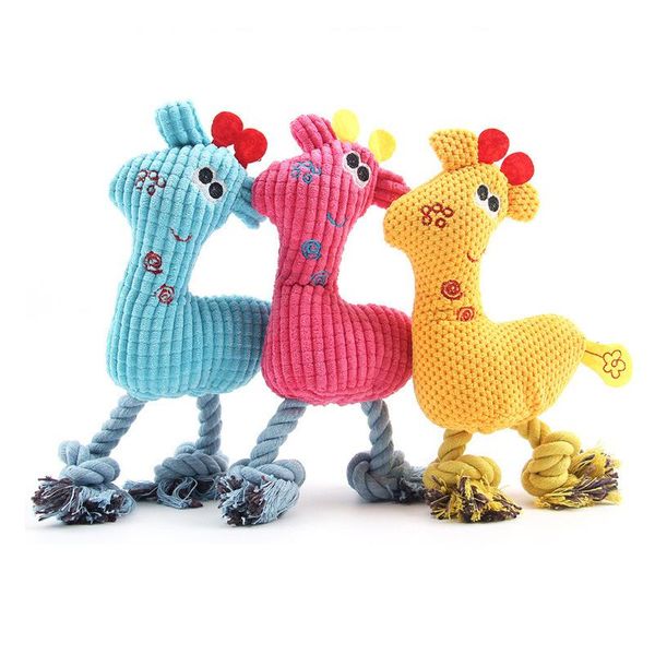 dog toys & chews 26*15cm dogs chew cotton flannel animal girrafe model squeak molar rope pet
dog toys & chews 26*15cm dogs chew cotton flannel animal girrafe model squeak molar rope pet