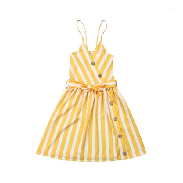 summer toddler kids infant baby girl sleeveless dress yellow v-neck buttons princess casual striped sundress clothes clothing1, Red;yellow
summer toddler kids infant baby girl sleeveless dress yellow v-neck buttons princess casual striped sundress clothes clothing1, Red;yellow