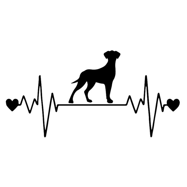 17.5x8.8cm car sticker great dane uncropped lifeline heartbeat dog vinyl decal black/silver c24-1321
17.5x8.8cm car sticker great dane uncropped lifeline heartbeat dog vinyl decal black/silver c24-1321