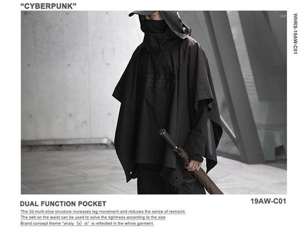 women men tactical cloak cool outdoor windproof cloak water repellent techwear avant garde fashion men windproof1, Tan;black
women men tactical cloak cool outdoor windproof cloak water repellent techwear avant garde fashion men windproof1, Tan;black