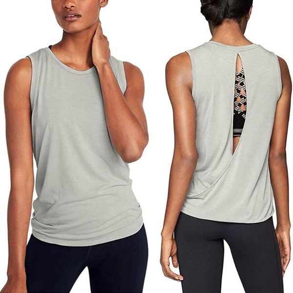 yoga outfits fashionable women's summer loose back halter sleeveless ladies sports, White;red
yoga outfits fashionable women's summer loose back halter sleeveless ladies sports, White;red