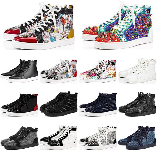red bottoms обувь для марочных платформ мужчины женщины шипованных шипов натуральной кожи тройного черного белого случайных заклепок sneaker, Black
red bottoms обувь для марочных платформ мужчины женщины шипованных шипов натуральной кожи тройного черного белого случайных заклепок sneaker, Black