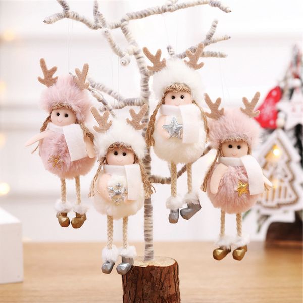 cute ornaments pink white plush hanging silk posture doll window angel decorations for home christmas tree xmas gifts
cute ornaments pink white plush hanging silk posture doll window angel decorations for home christmas tree xmas gifts