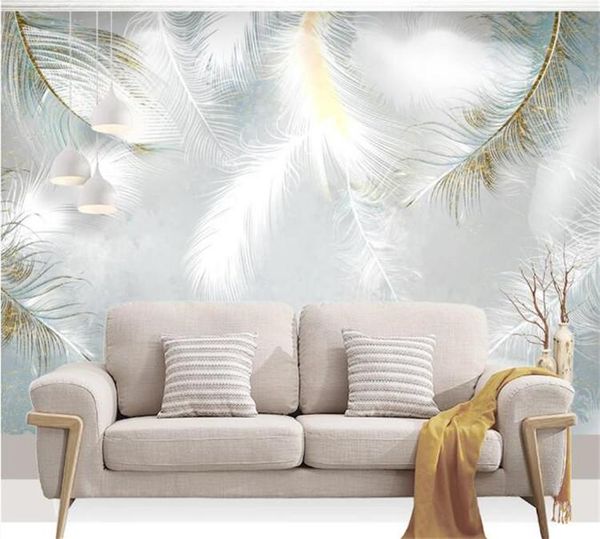 custom 3d p wallpaper modern simple hand painted watercolour feather wall mural wallpapers for living room bedroom de parede
custom 3d p wallpaper modern simple hand painted watercolour feather wall mural wallpapers for living room bedroom de parede