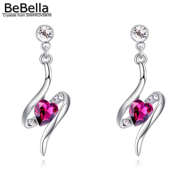 dangle & chandelier bebella trendy heart love pendants dangler earrings for women made with crystals from girls christmas gift, Silver
dangle & chandelier bebella trendy heart love pendants dangler earrings for women made with crystals from girls christmas gift, Silver