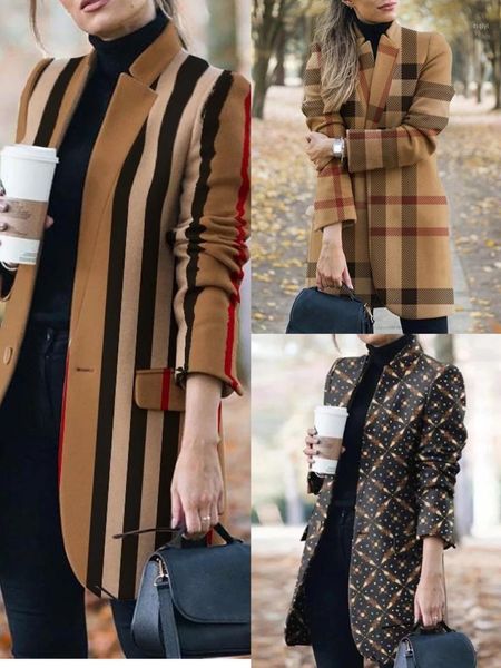 fashion ladies coat printed loose stand collar woolen outwear geometric pattern plaid long sleeve jacket spring autumn1, Black
fashion ladies coat printed loose stand collar woolen outwear geometric pattern plaid long sleeve jacket spring autumn1, Black