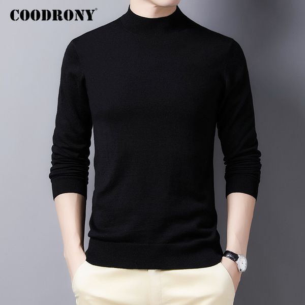 coodrony brand sweater men 100% merino wool pullover men autumn winter soft warm pure color pull homme c3014 201203, White;black
coodrony brand sweater men 100% merino wool pullover men autumn winter soft warm pure color pull homme c3014 201203, White;black