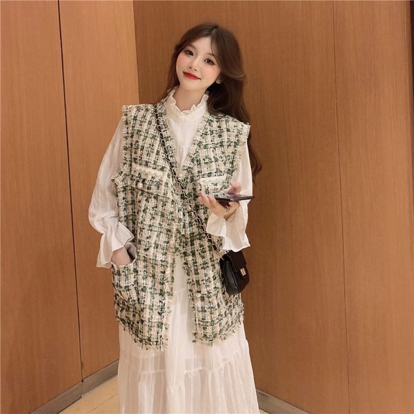 ba9iw 2020 autumn korean new two goddess fan skirtvest small fragrance dress temperament piece skirt mingyuan vest skirt suit jx3r7, Black;gray
ba9iw 2020 autumn korean new two goddess fan skirtvest small fragrance dress temperament piece skirt mingyuan vest skirt suit jx3r7, Black;gray