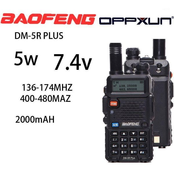 walkie talkie baofeng dm-5r plus tieri tierii tier2 digital dmr two-way vhf / uhf radio1
walkie talkie baofeng dm-5r plus tieri tierii tier2 digital dmr two-way vhf / uhf radio1