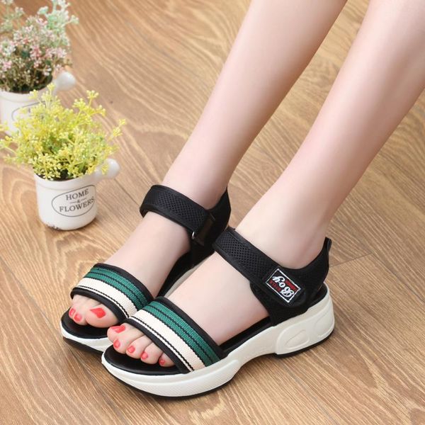 summer women shoes platform wedges sandals breathable fashion casual shoes woman student ladies beach sandals a559, Black
summer women shoes platform wedges sandals breathable fashion casual shoes woman student ladies beach sandals a559, Black