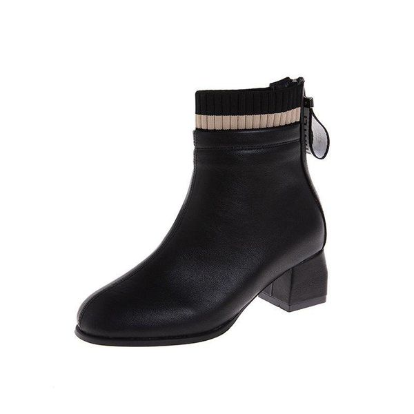2020 fashion trend women's boots pointed toe thick heel korean version quality women's boots high-end quality, Black
2020 fashion trend women's boots pointed toe thick heel korean version quality women's boots high-end quality, Black