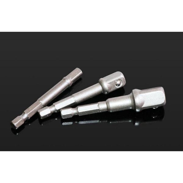3pcs hex shank drive power drill bit socket wrench adapter electric screwdriver handle extension bit adaptor set
3pcs hex shank drive power drill bit socket wrench adapter electric screwdriver handle extension bit adaptor set