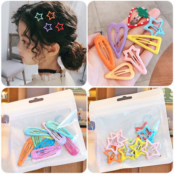 simple five pointed star color hairpin headdress clip
simple five pointed star color hairpin headdress clip