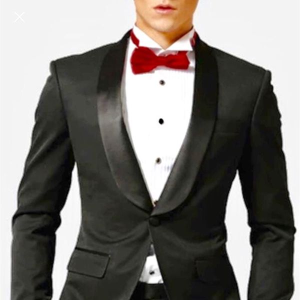 fashion design black groom men suit tuxedos groomsmen mens wedding party dinner suits man suits blazer (jacket+pants+tie, White;black
fashion design black groom men suit tuxedos groomsmen mens wedding party dinner suits man suits blazer (jacket+pants+tie, White;black