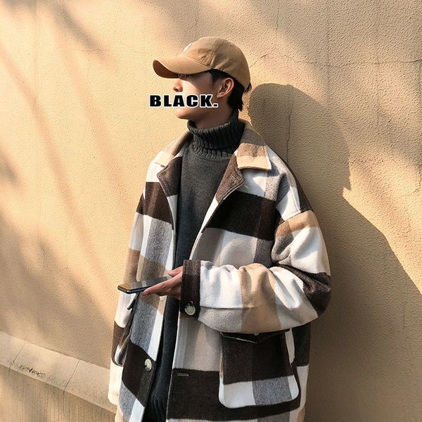 2021 new privathinker men's korean streetwear warm windbreaker women's thicken plaid coat winter new casual oversize man clothing, Black;brown
2021 new privathinker men's korean streetwear warm windbreaker women's thicken plaid coat winter new casual oversize man clothing, Black;brown