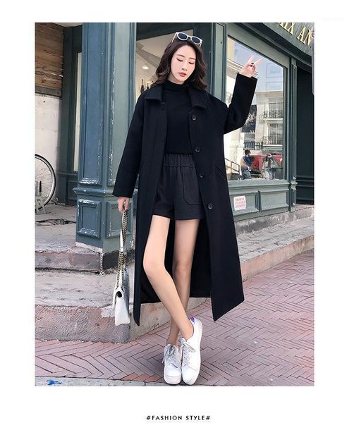 2020 autumn and winter new korean style versatile slim-fit woolen coat women's casual slimming overcoat women's clothing1, White;black
2020 autumn and winter new korean style versatile slim-fit woolen coat women's casual slimming overcoat women's clothing1, White;black